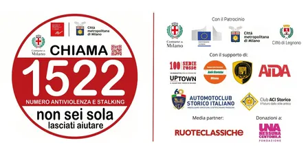 1522 | Motori in marcia contro la violenza sulle donne - 20 settembre
