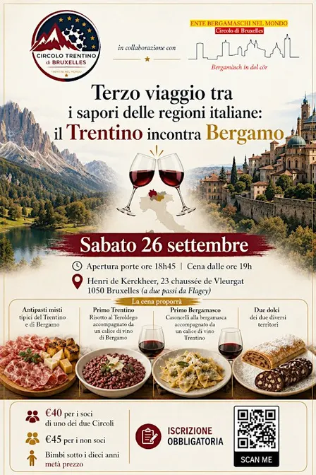 Terzo viaggio tra i sapori italiani: il Trentino incontra Bergamo