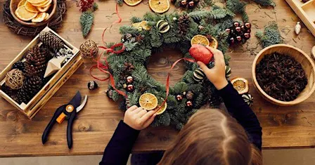 Wreath Making | Fresh Foliage Christmas Wreath Workshop