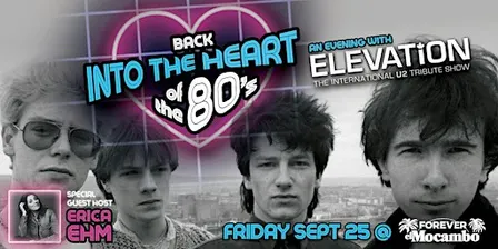 U2 - Into the Heart of the 80s 'Boy Spotlight' with Elevation and Erica Ehm