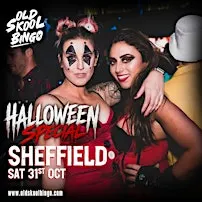 Old Skool Bingo Sat 26th Oct Halloween Sheffield Special