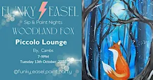 Paint Night at Piccolo Lounge. Ely, Cambs