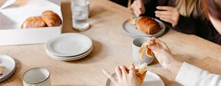 Coffee, Croissants and Chat