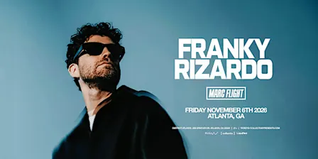 FRANKY RIZARDO | Friday November 6th 2026 | District Atlanta