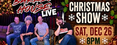 Never Never Christmas Party at Barrel House Live!