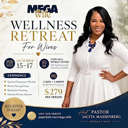 Mega Wife Presents “Wellness Retreat” for Wives 2026