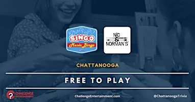 Weekly SINGO Music Bingo at Nic & Norman's - Chattanooga