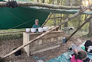 Sound bath in Cotswolds woodland