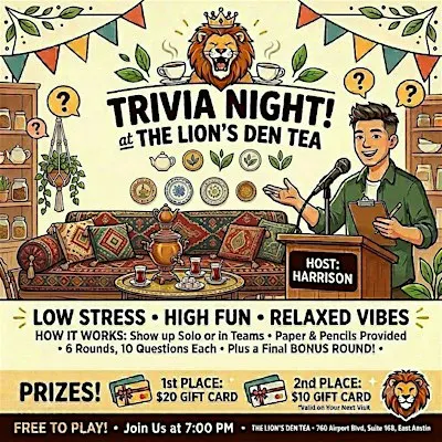 Trivia Night! But chill