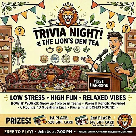 Trivia Night! But chill