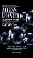 On the List? ACCESS GRANTED PLATINUM PARTY | Sat. August 8th, 2026
