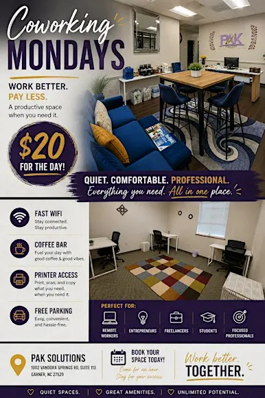 Coworking Mondays at PAK