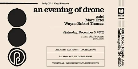 PITP: An Evening Of Drone at The 808