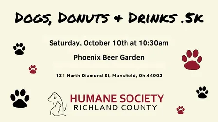 Dogs, Donuts & Drinks .5K October 10, 2026