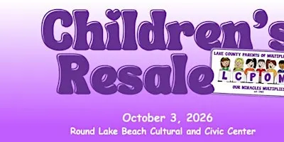 Fall 2026 LCPOMC Children's Resale - Early Entry (7:45)
