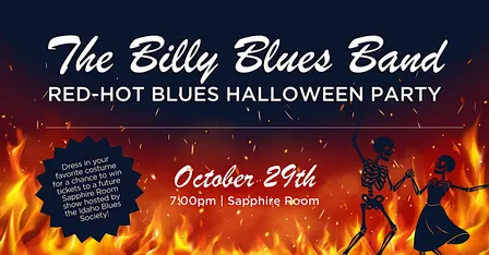 Billy Blues Band's Red-Hot Blues Halloween Party