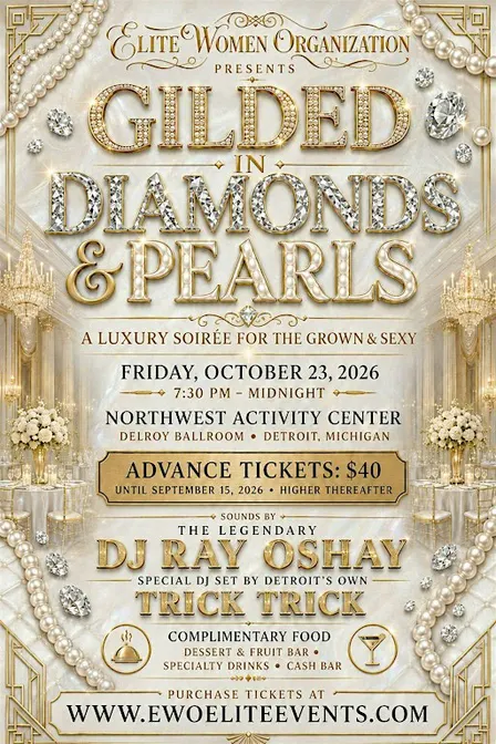 GILDED in Diamonds & Pearls