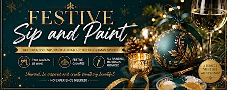 Festive Sip and Paint