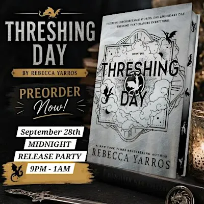 Threshing Day - Fourth Wing Midnight Release Party