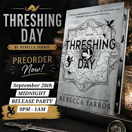 Threshing Day - Fourth Wing Midnight Release Party