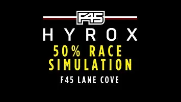 HalfRox 50% Hyrox Simulation