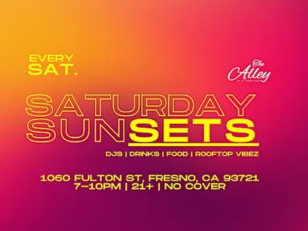 Saturday sunSETS