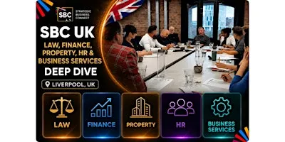 Exclusive 'SBC Deep Dive' networking. (Legal, Finance, Property & HR)