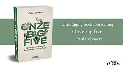 Boekvoorstelling: Paul Cobbaert - 'Onze big five'