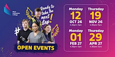 Open Events 2026-27