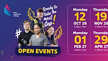 Open Events 2026-27
