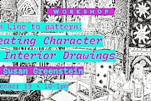 From Line to Pattern: Creating Character in Interior Drawings