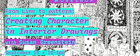 From Line to Pattern: Creating Character in Interior Drawings
