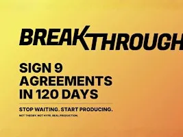 November BreakThrough 120!