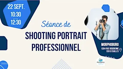 Séance de Shooting Portrait Professionnel