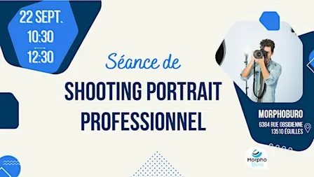 Séance de Shooting Portrait Professionnel