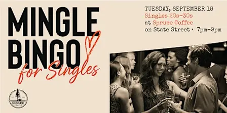 Mingle Bingo: A Singles Night for 20s & 30s at Spruce Coffee