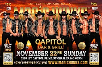 MAGIC HUNKS AUSTRALIA TAKEOVER  SAINT CHARLES,MO!