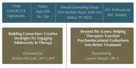Continuing Education for Dallas Counselors