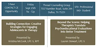 Continuing Education for Dallas Counselors
