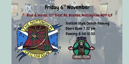 Nottingham Ceilidh Club Beeston Dance Night
