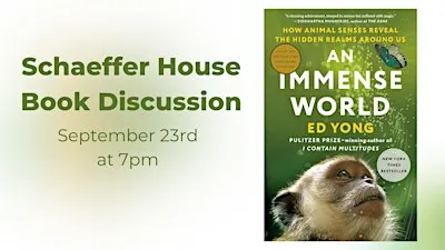 Schaeffer House Book Discussion