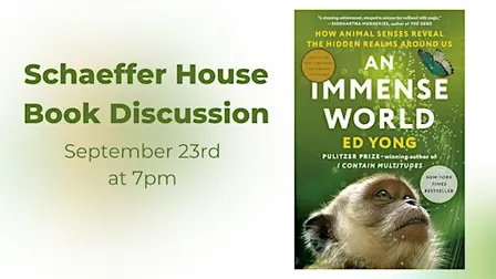 Schaeffer House Book Discussion