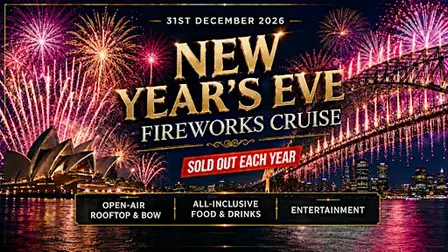 MV Regal | NYE Fireworks Cruise | All Inclusive | Open Air Viewing Decks