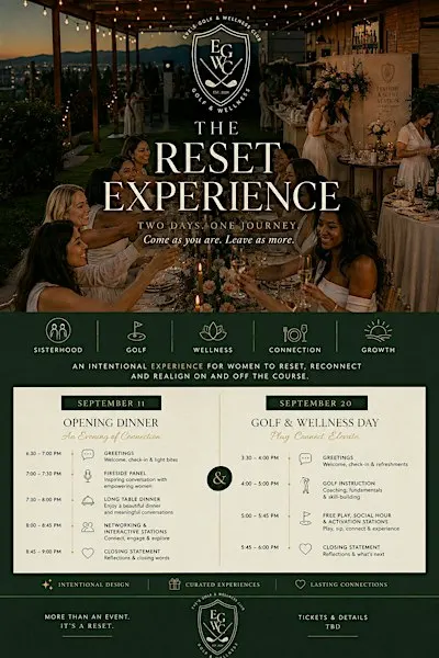 The Reset Experience: Dinner Edition