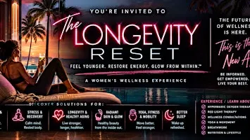 The Longevity Reset Feel Younger. Restore Energy. Glow From Within.