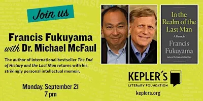 Dr. Francis Fukuyama with Dr. Michael McFaul