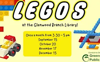 LEGO's at the Glenwood Branch!