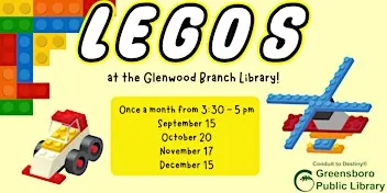 LEGO's at the Glenwood Branch!