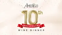 10th Anniversary Wine Dinner at Amerigo Flowood