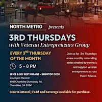 3rd Thursdays in the North Metro! ABC Veteran Entrepreneurs Group!